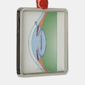 Cataractoperatie Metalen Ornament (Rechts)