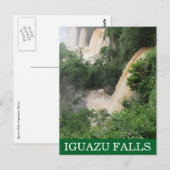 cataratas iguazu oerwoud briefkaart (Voorkant / Achterkant)