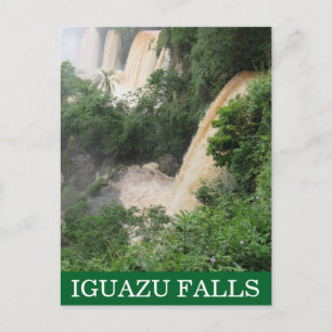cataratas iguazu oerwoud briefkaart
