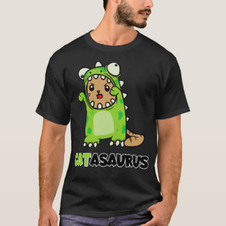 Catasaurus Cat Dino Costume Dinosaur T-shirt