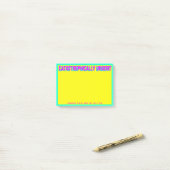 CATASTROFISCH DRINGEND (geel) Post-it® Notes (Op bureau)
