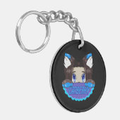 catberry sleutelhanger (Voorkant Links)
