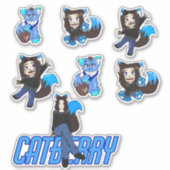 Catberry - Stickers (Devant)
