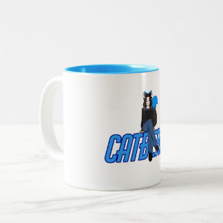 catberry tweekleurige koffiemok