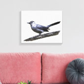 Catbird Canvas Afdruk (Insitu (Woonkamer))