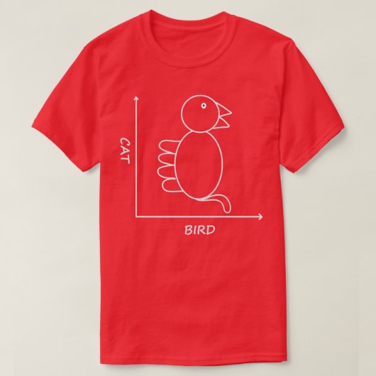 CatBird Graph T-shirt (Design voorkant)