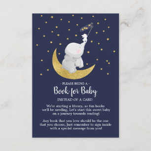 Catch A Star Bunny Elephant Book voor Baby Kaart