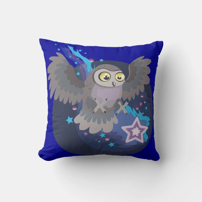 Catch a Star~ Owl coussin (Recto)