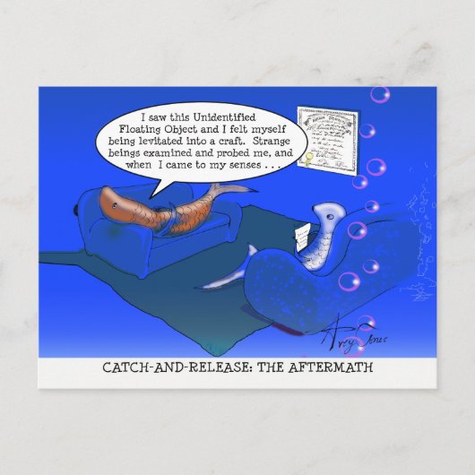 catch-and-release-Briefkaart Briefkaart (Voorkant)