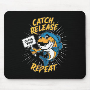 Catch and Release Funny Gevist Muismat