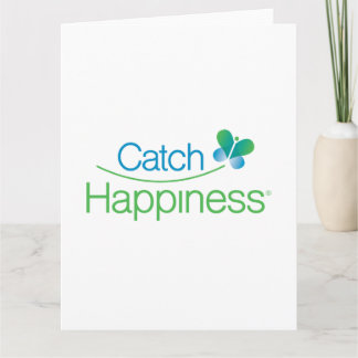 Catch Happiness® Kaart ~ Blanco Binnenkant