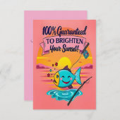 Catch the Fun Kaart (Voorkant / Achterkant)