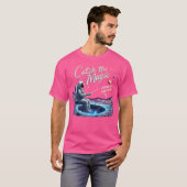 Catch The Magic Astronaut Gone Fishing Astronaut S T-shirt (Voorkant volledig)