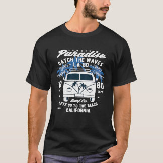 Catch the Waves Surf Busje T-shirt