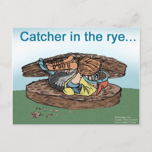 Catcher Dans Le Rye Drôle Cartes Tee - shirts Mugs (Devant)