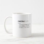 CATCHER (definitie) Koffiemok (Links)