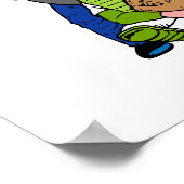 Catcher en Umpire Poster (Hoek)