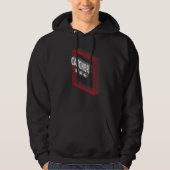 Catcher Job Title Appreciation Retro Hoodie (Voorkant)