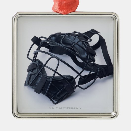 Catcher Masker Metalen Ornament (Voorkant)