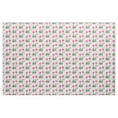 Catchfly alpine art botanique rose nommé tissu (Yard)