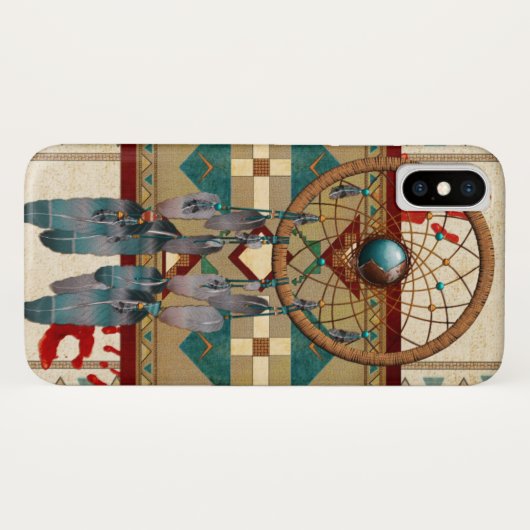 Catching Spirit Native American Case-Mate iPhone Case (Achterkant (horizontaal))