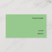 Catchy Black en White Geometric Visitekaartje (Achterkant)