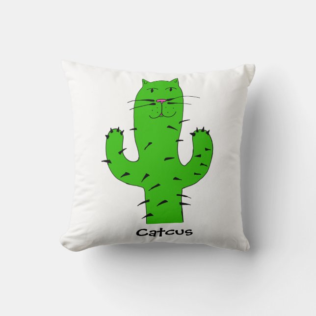 Catcus 2.0 Pillow Kussen (Voorkant)
