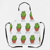 Catcus Funny Pet Cactus Kat Succulent Schort (Voorkant)