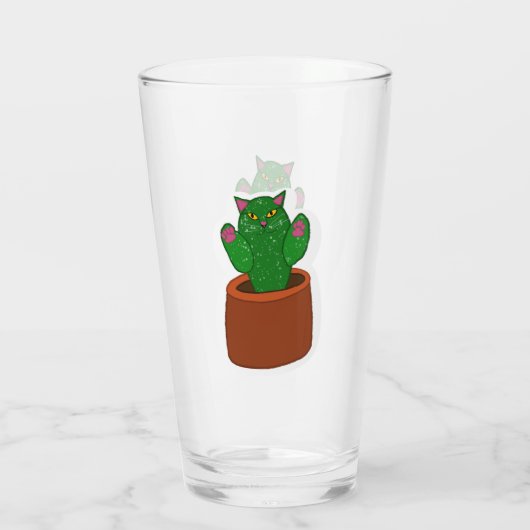 Catcus Glas (Achterkant)