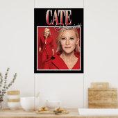 Cate blanchett poster (Keuken)