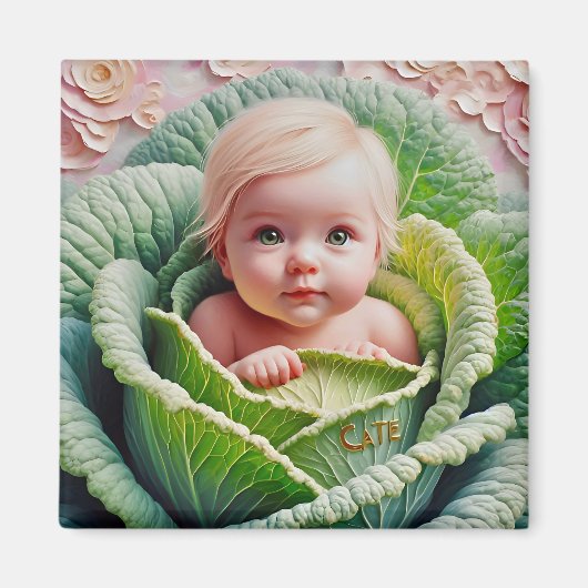 CATE ~ Dans le patch de chou ~ Aimant (Devant)