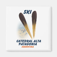 Catedral Alta Patagonia, Argentinië ski poster