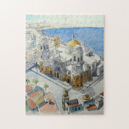 CATEDRAL DE CÁDIZ LEGPUZZEL (Verticaal)