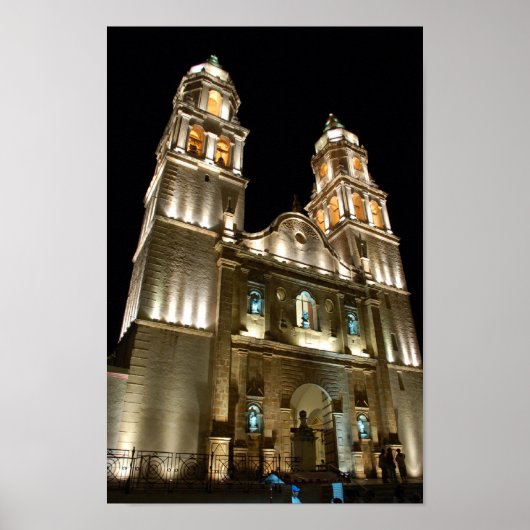 Catedral de Campeche Poster (Voorkant)