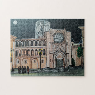 Catedral de Santa María Schilderij door Alfred Fox Legpuzzel
