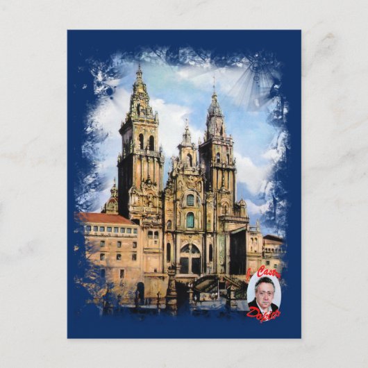 Catedral de Santiago de Compostela (A Coruña) Briefkaart (Voorkant)