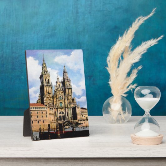 Catedral de Santiago de Compostela (A Coruña) Fotoplaat (Zijkant)