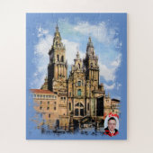 Catedral de Santiago de Compostela Legpuzzel (Verticaal)