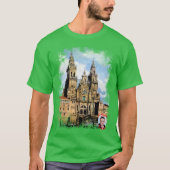 Catedral de Santiago de Compostela T-shirt (Voorkant)