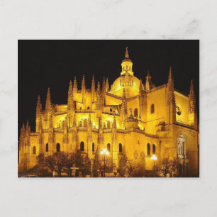 Catedral de Segovia, Espana Briefkaart