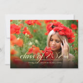 Catégorie 2023 | Invitations de la fête de graduat (Devant)