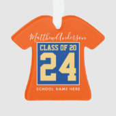 Catégorie 2024 Orange Blue and Gold Graduation (devant)