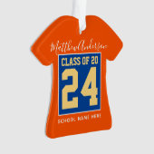 Catégorie 2024 Orange Blue and Gold Graduation (devant)