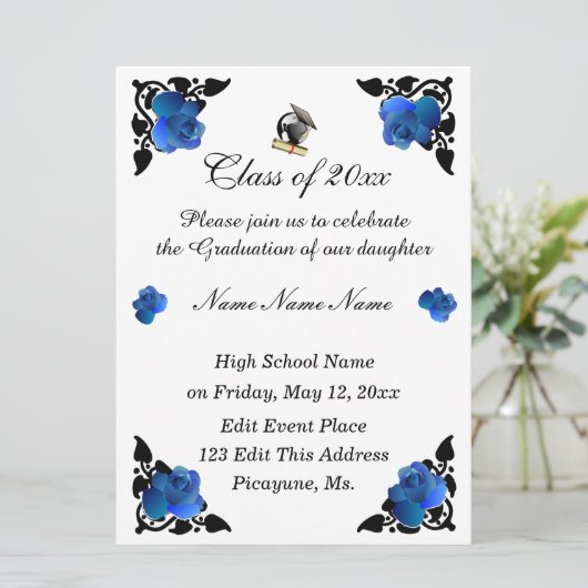 Catégorie de 2020 Invitations de diplômés (Debout devant)