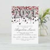 Catégorie de 2021 Graduation Party Invitation (Debout devant)