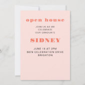 Catégorie de 2025 Diplôme Faire-part principal (Dos)