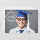 Catégorie de diplômés - Invitations de photos (Devant)