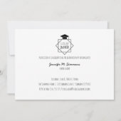 Catégorie de diplômés - Invitations de photos (Dos)