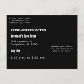 Catégorie de diplômes - Invitations photo (Dos)