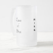 Catégorie de diplômés Personnaliser de la Mug Date (Devant gauche)